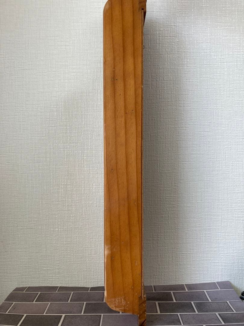 木製　レターラック【高さ53.5cm横幅14.5cm奥行き6cm】