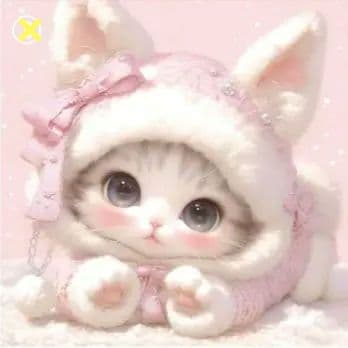 ハンドメイド　オーダー受付ページ　♡ねこちゃん　 パネル♡　③