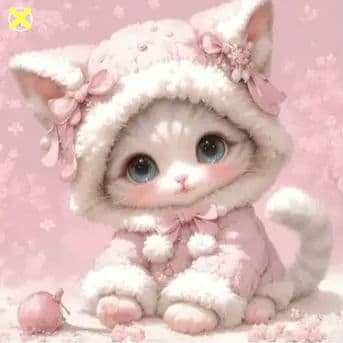 ハンドメイド　オーダー受付ページ　♡ねこちゃん　 パネル♡　③