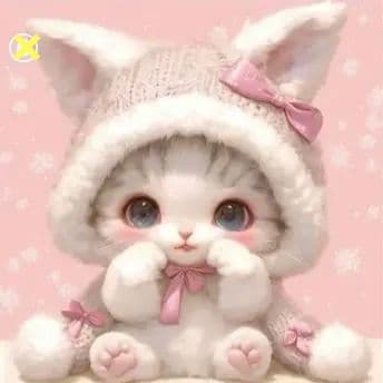 ハンドメイド　オーダー受付ページ　♡ねこちゃん　 パネル♡　③
