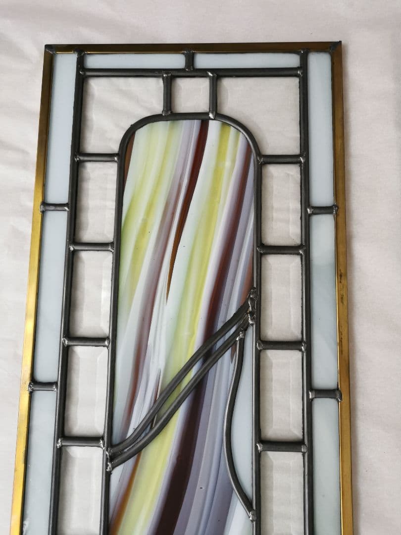 ステンドグラスのパネル