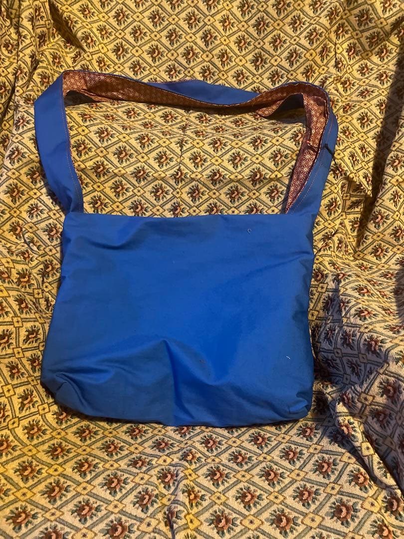 ganeyuki 青色のショルダーバッグ