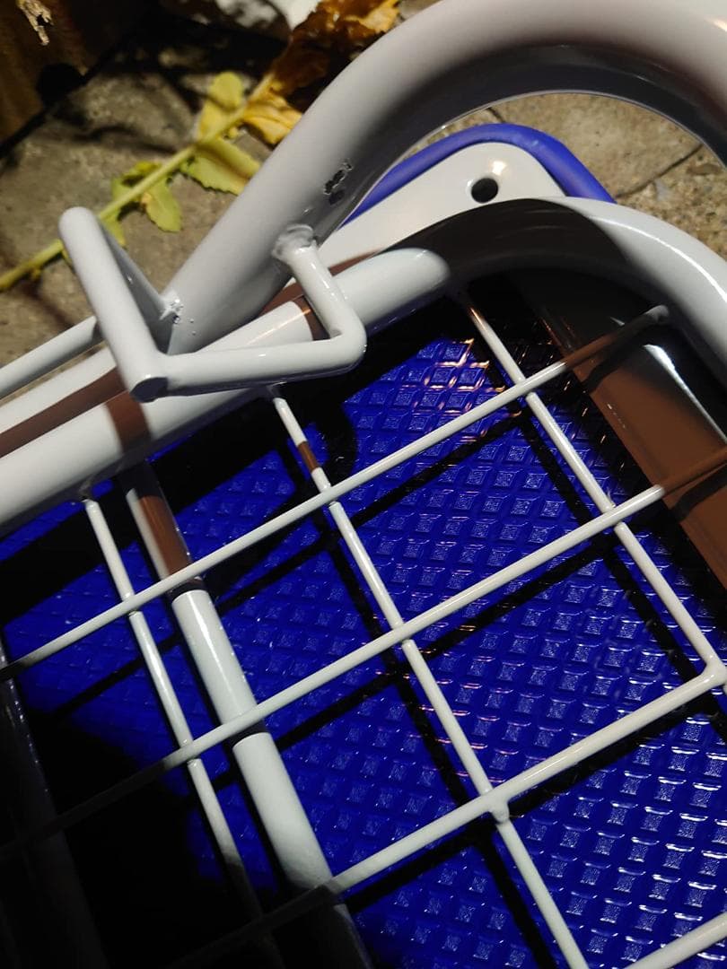 トラスコ中山(TRUSCO) ドンキーカート 折りたたみ式 台車 ブルー 74A