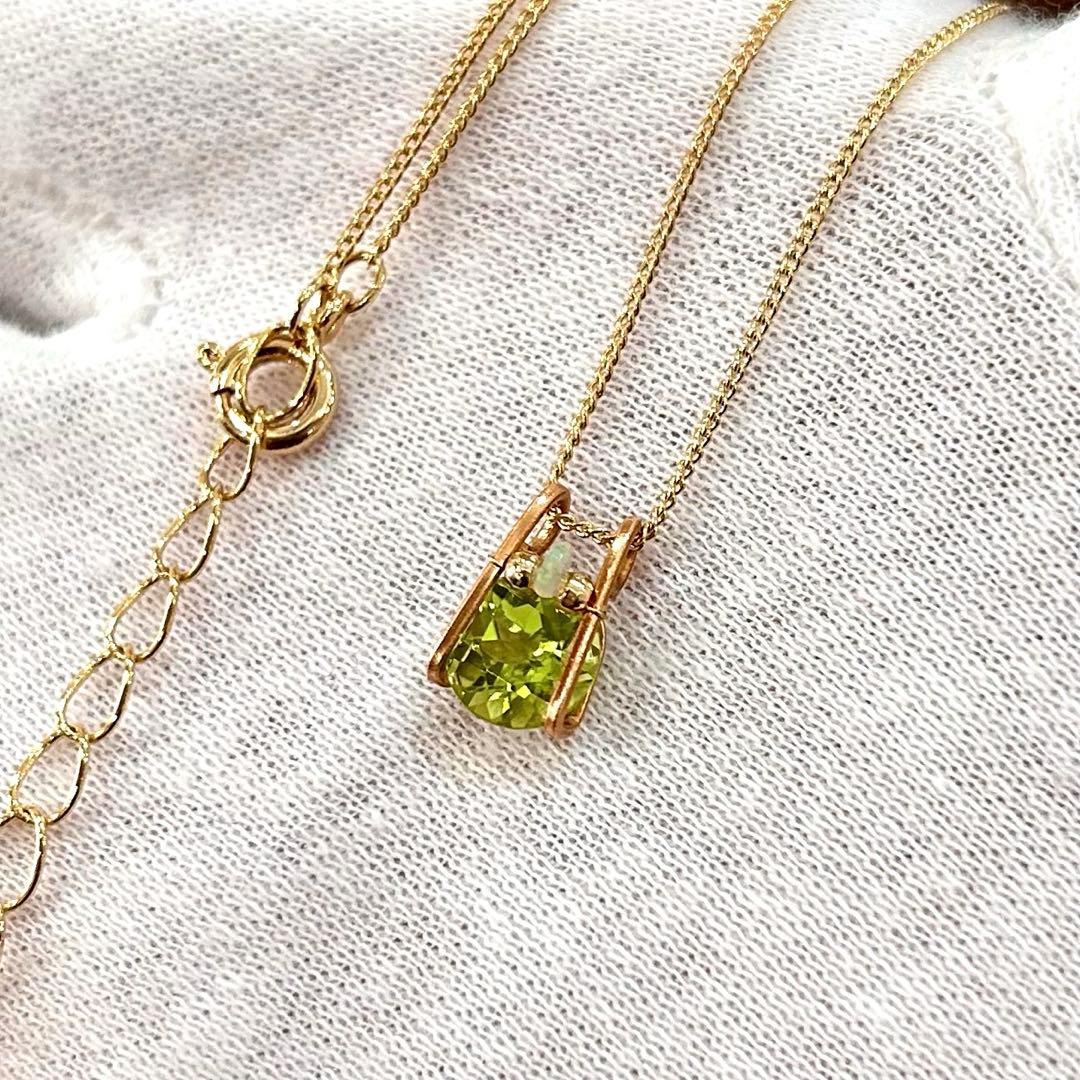 専用ページ☆宝石質♪ ペリドット☆ワイヤーラップ ジュエリー アート ネックレス