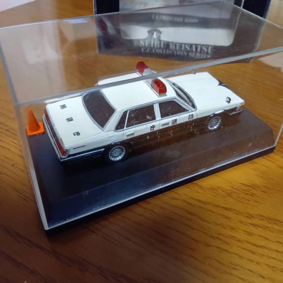 【2台】アオシマ C.Cコレクション 西部警察　セドリック 430 1/43