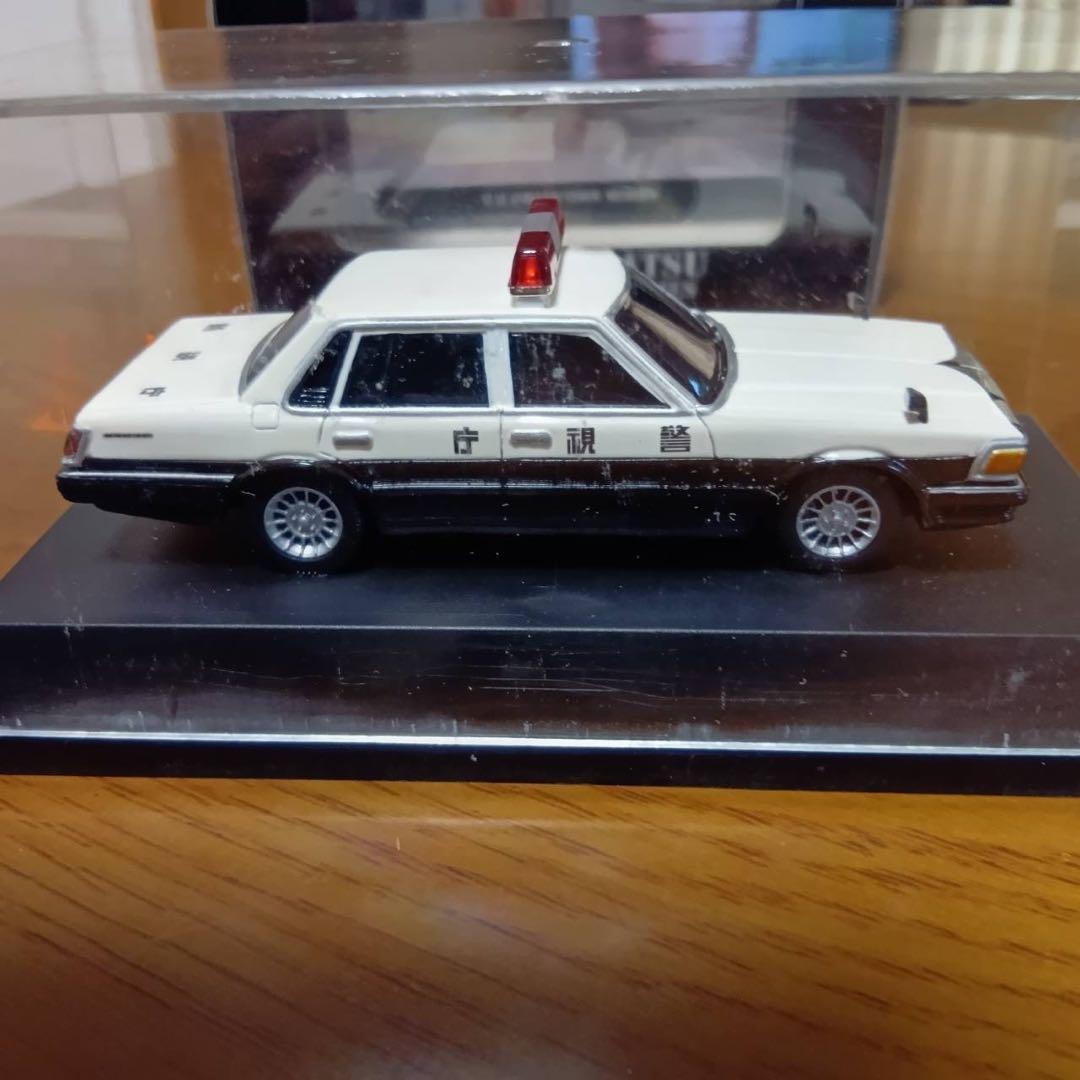 【2台】アオシマ C.Cコレクション 西部警察　セドリック 430 1/43