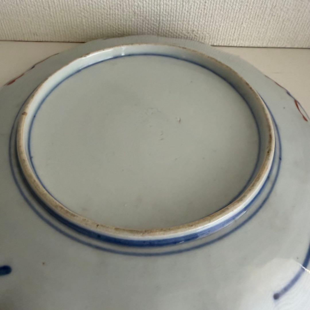 【A】伊万里様式 色絵 金彩 七寸皿 宝尽くし 輪花 1枚Imari Plate