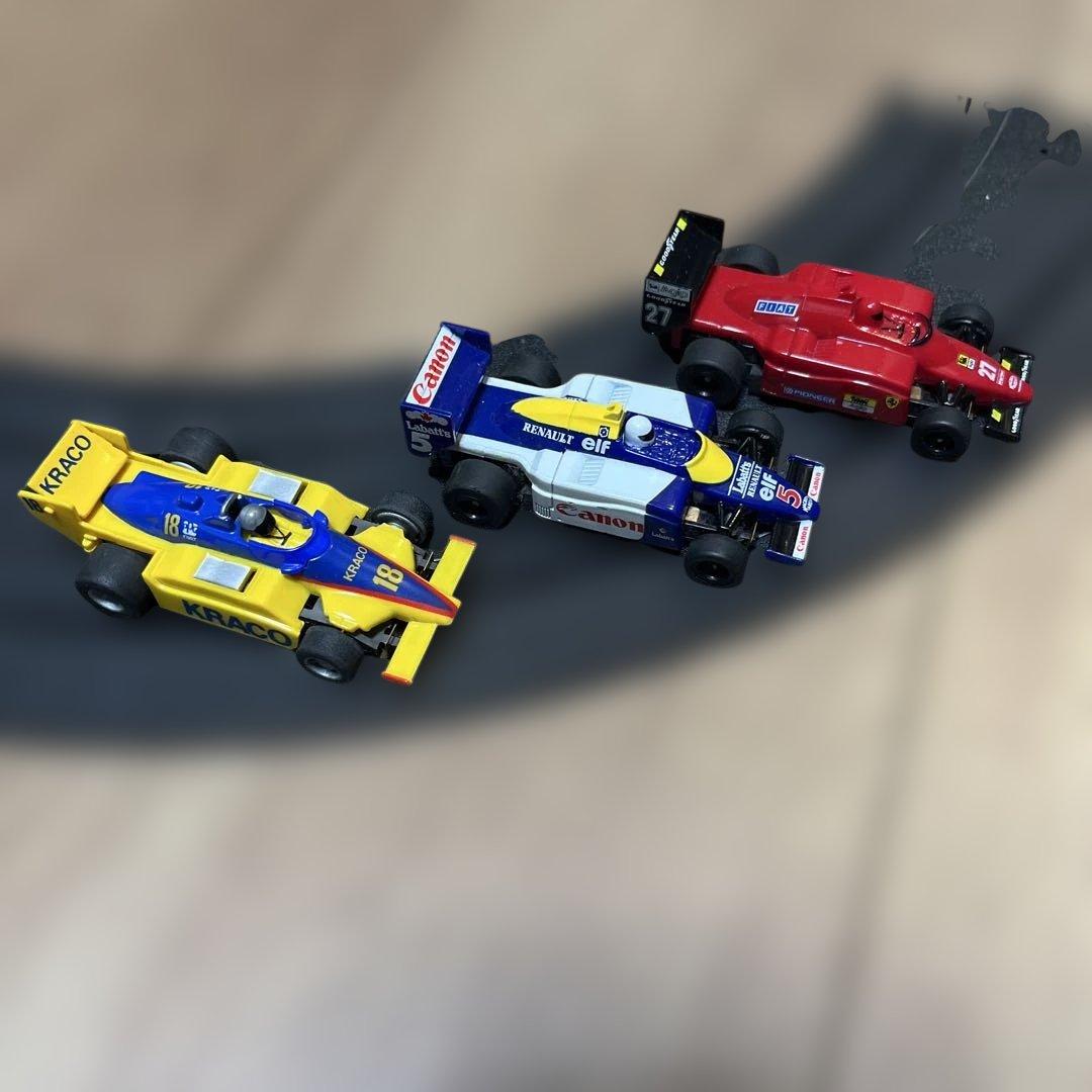 ★3台セット HOスロットカー F1 AFX TYCO