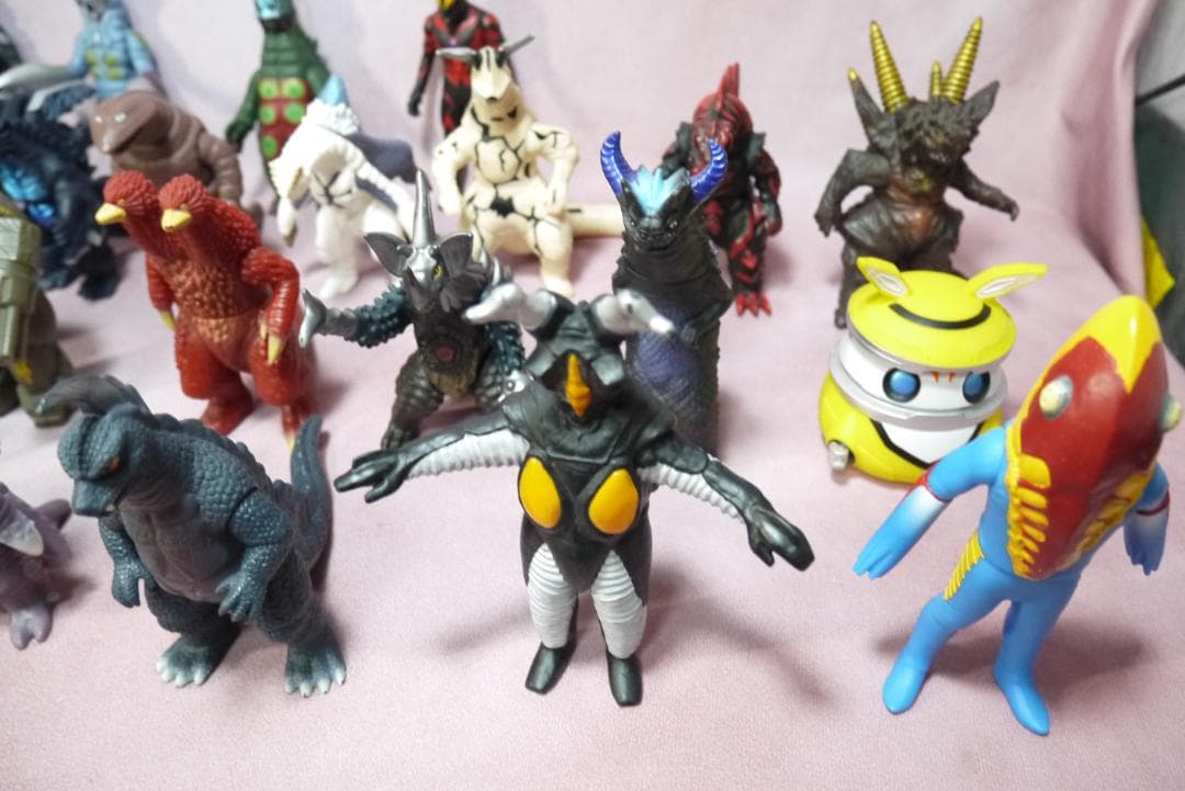 ウルトラヒーローシリーズ500　ウルトラ怪獣シリーズ500　ソフビ　56体