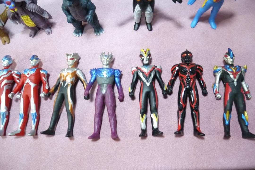 ウルトラヒーローシリーズ500　ウルトラ怪獣シリーズ500　ソフビ　56体