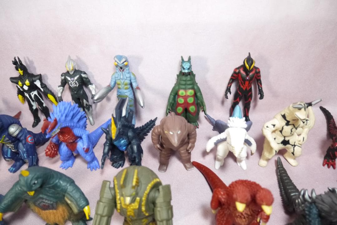 ウルトラヒーローシリーズ500　ウルトラ怪獣シリーズ500　ソフビ　56体