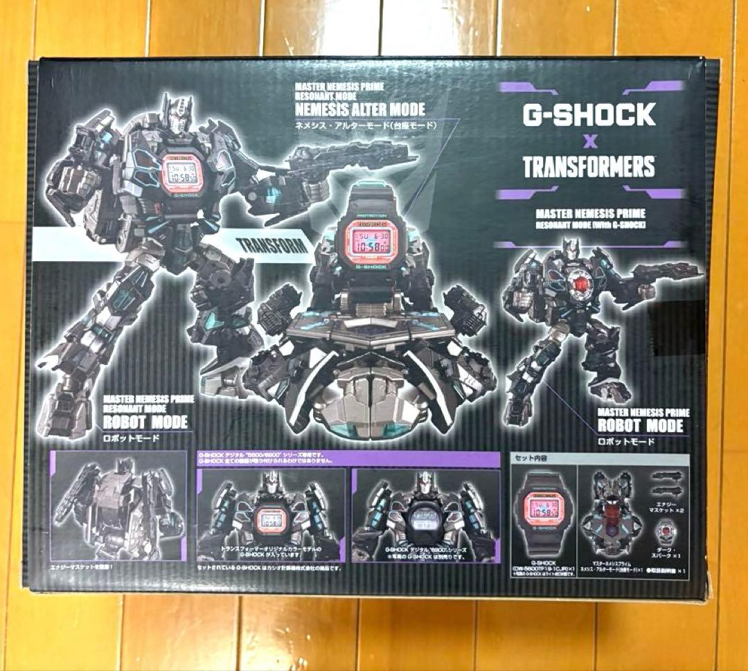 G-SHOCK✖トランスフォーマー マスターネメシスプライムレゾナントモード