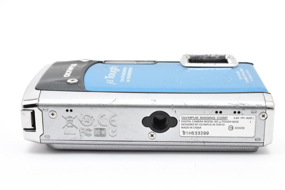 オリンパス　OLYMPUS μ TOUGH-6020 【防水・ブルー】
