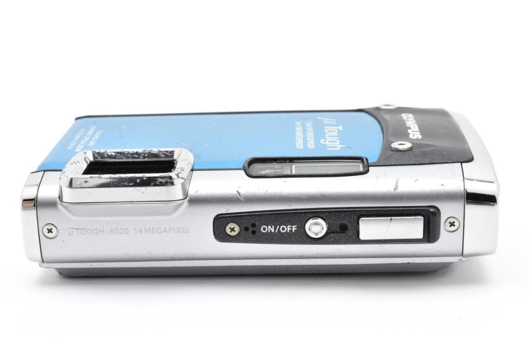 オリンパス　OLYMPUS μ TOUGH-6020 【防水・ブルー】