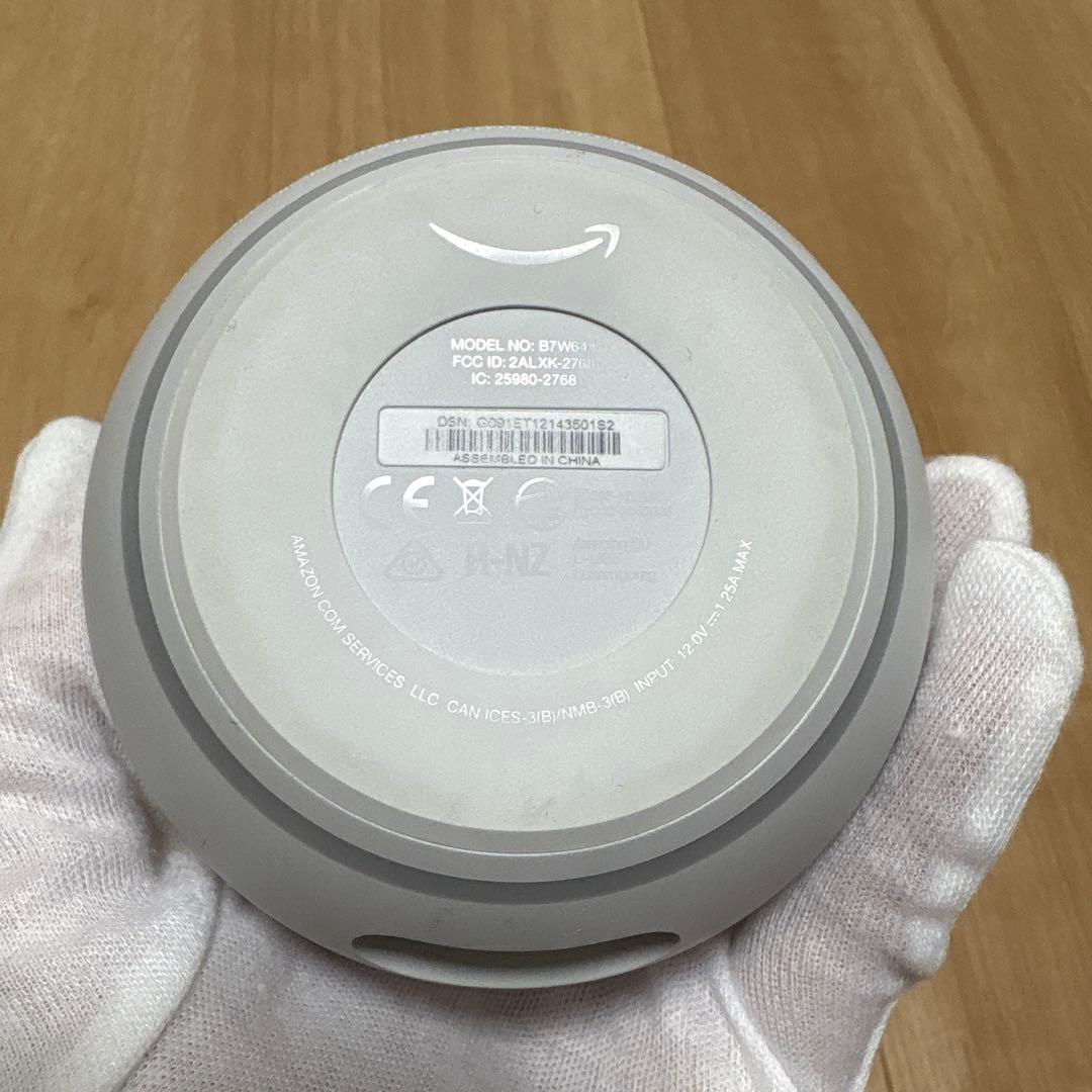 Amazon Echo Dot 第4世代　with clock ホワイト