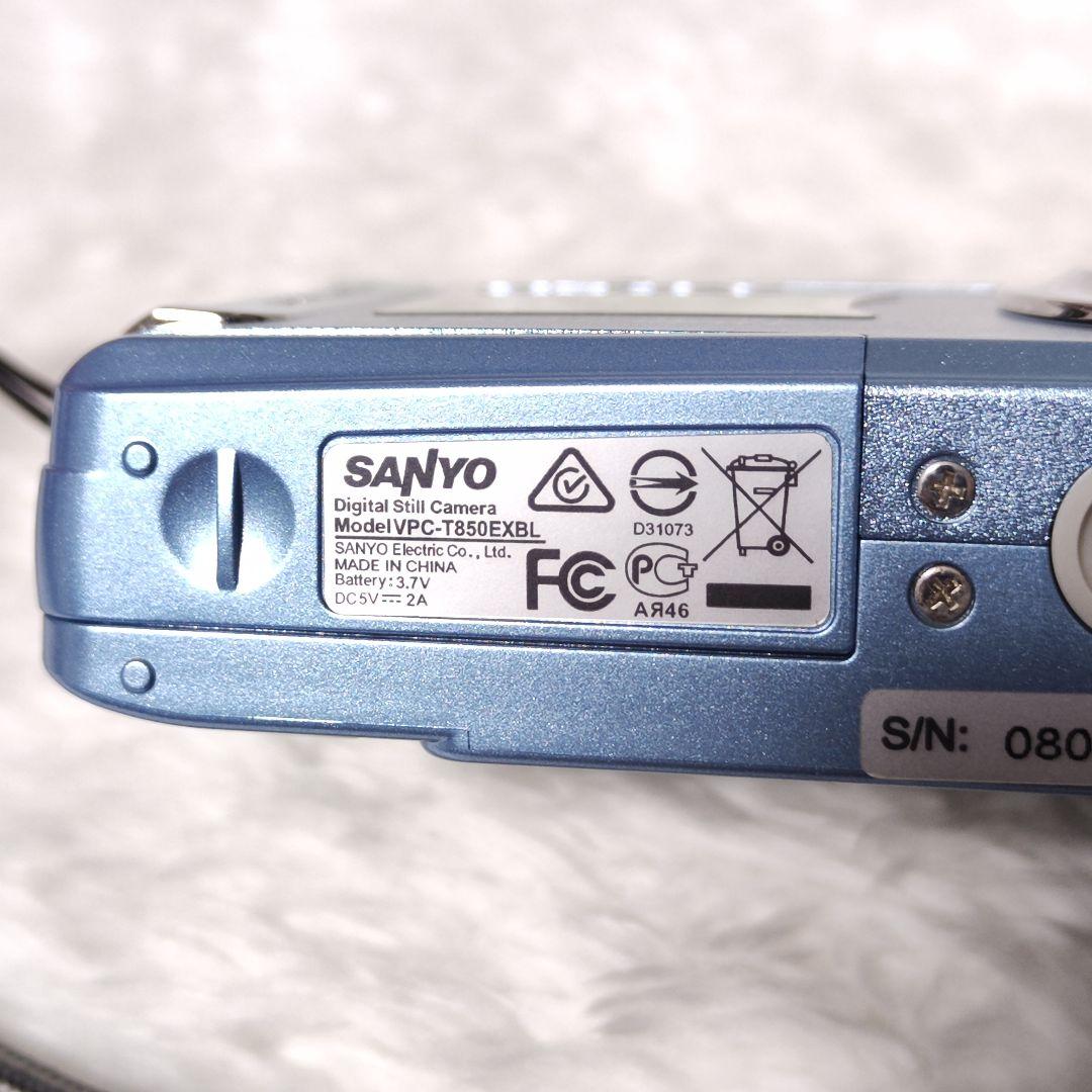 美品✨ SANYO VPC-T850 ブルー バッテリー 充電器 動作良好