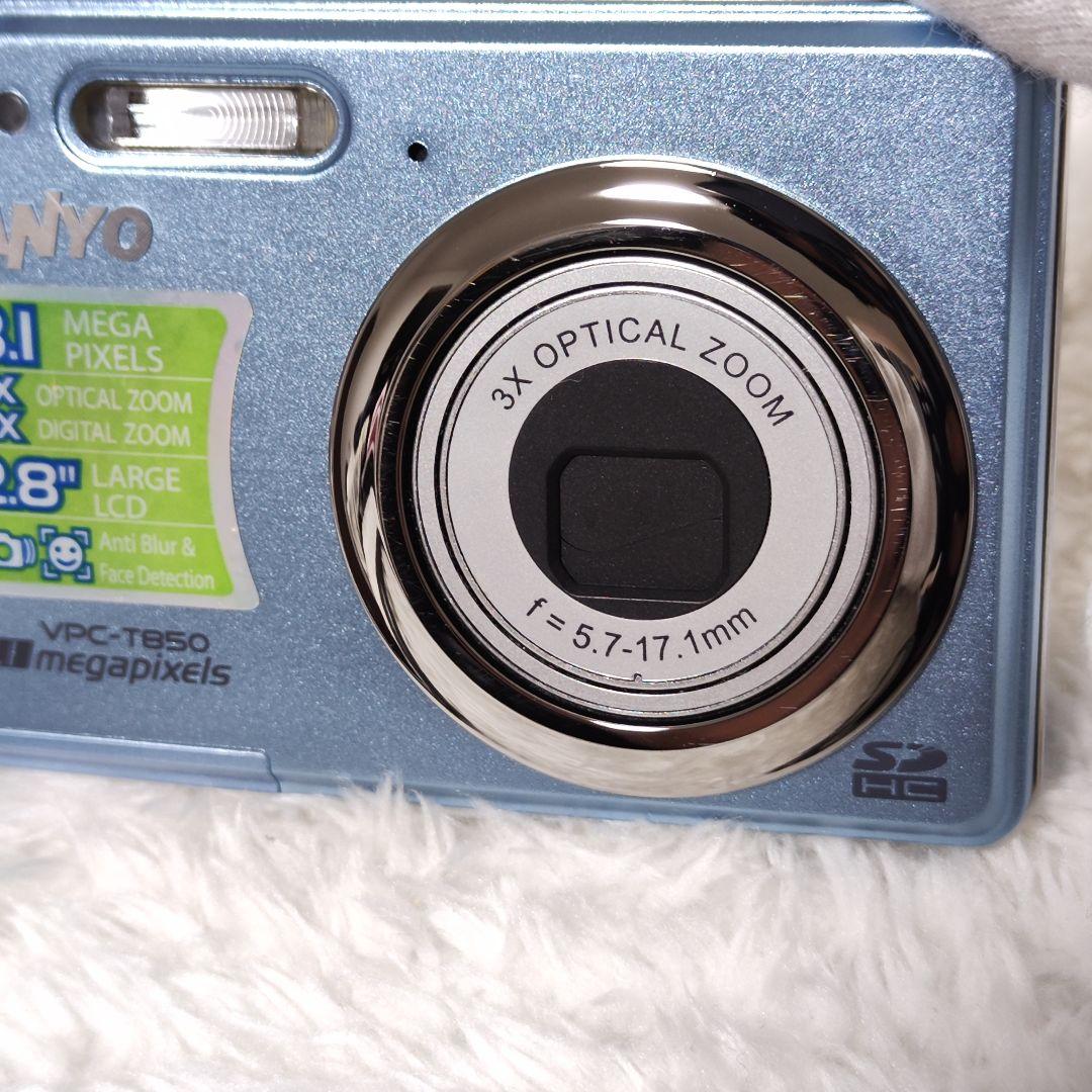 美品✨ SANYO VPC-T850 ブルー バッテリー 充電器 動作良好