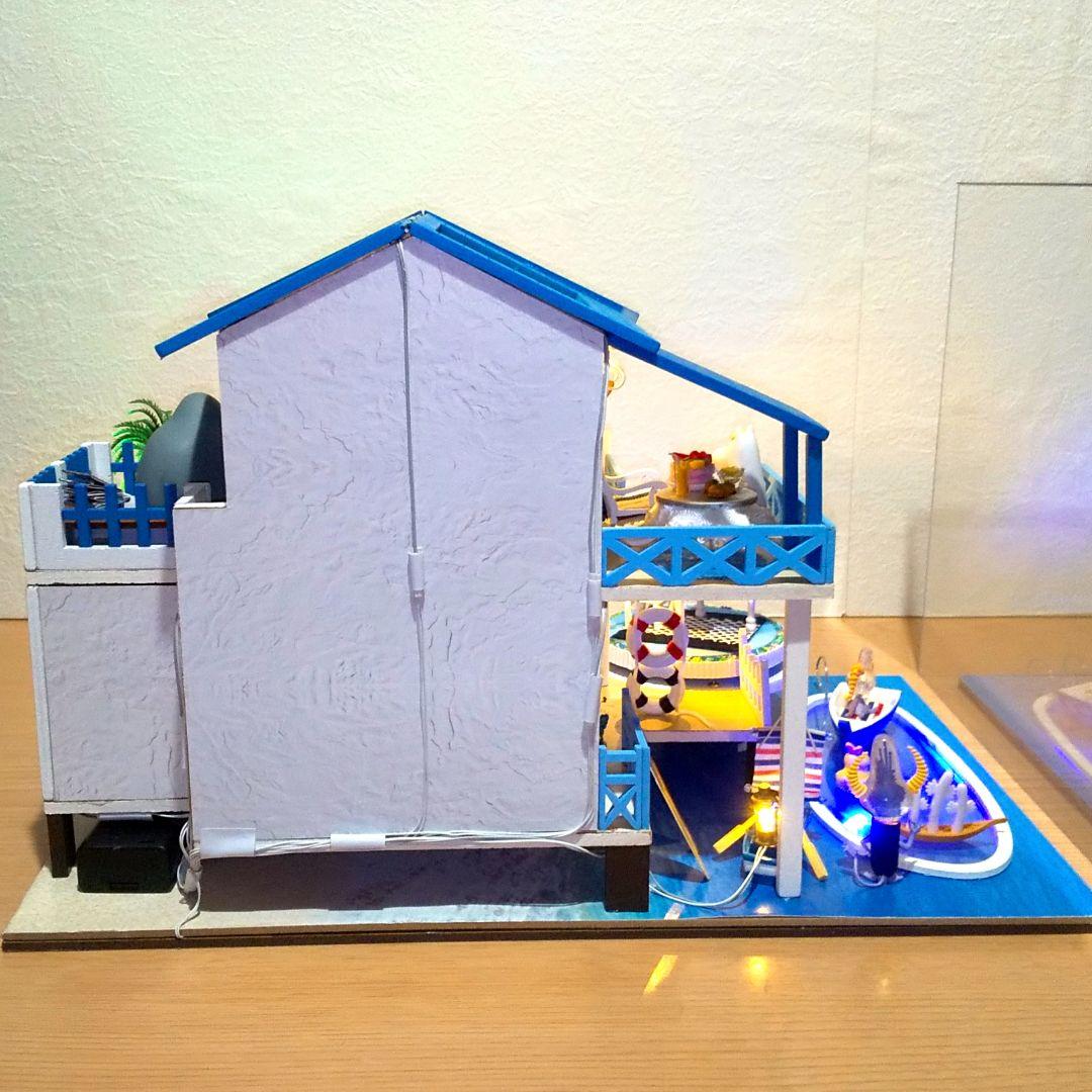 ムーミンフィギュア＆ドールハウス【オルゴール、LEDライト、クリアケース】セット