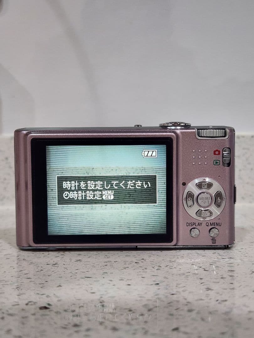 Panasonic　LUMIX DMC-FX37 デジタルカメラ ピンク