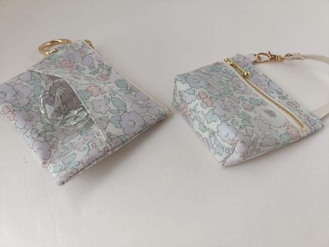 (mimi出品)ハンドメイド ラミネートポーチ
