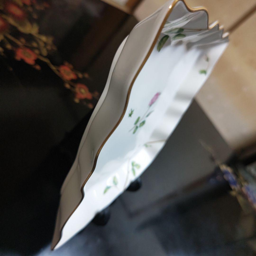 #未使用 ナルミ ボーンチャイナ#角皿