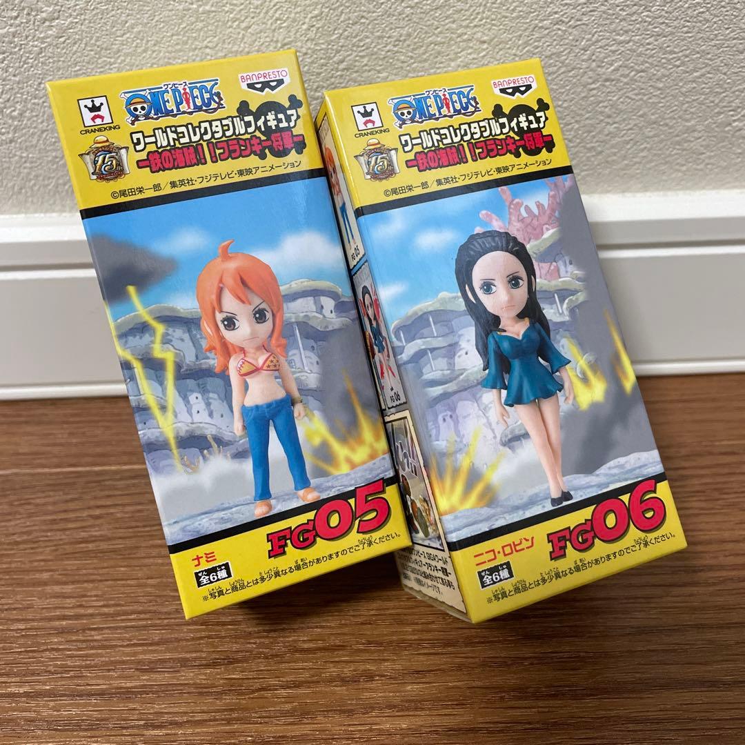 ワールドコレダブルフィギュア　鉄の海賊‼︎フランキー将軍　ワンピース　ワーコレ