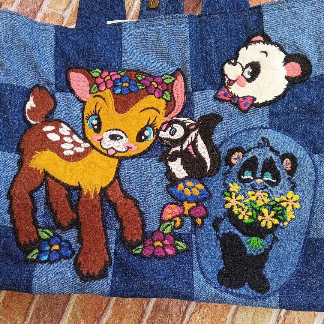 monaca　デニムリメイク　バッグ