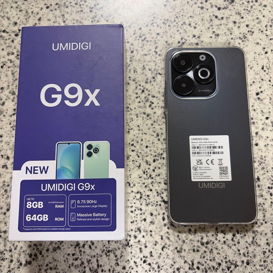 UMIDIGI G9X SIMフリー 本体 Android スマートフォン