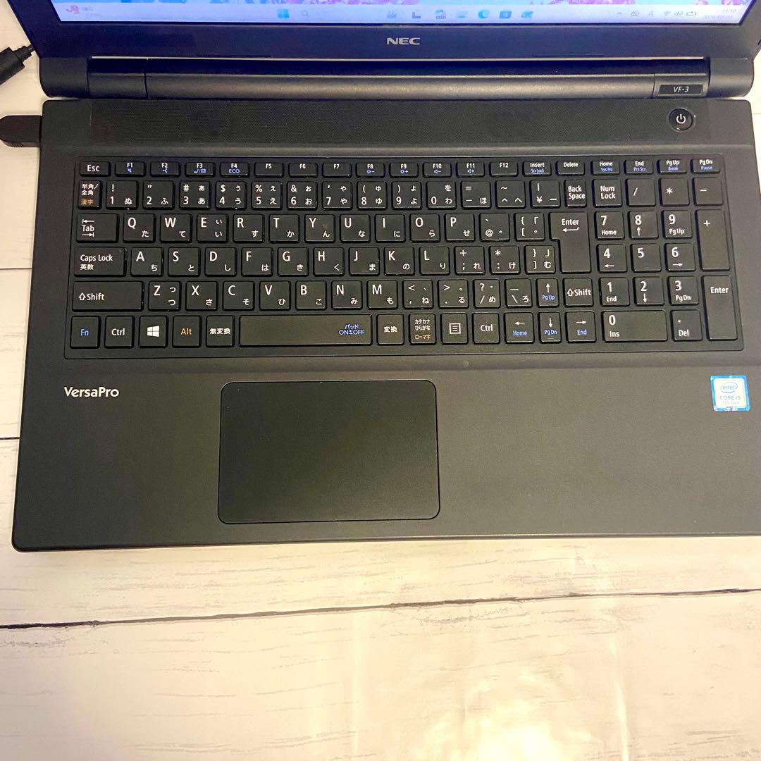 Windows11✨NEC✨ノートパソコン 15.6型 カメラ　office付き