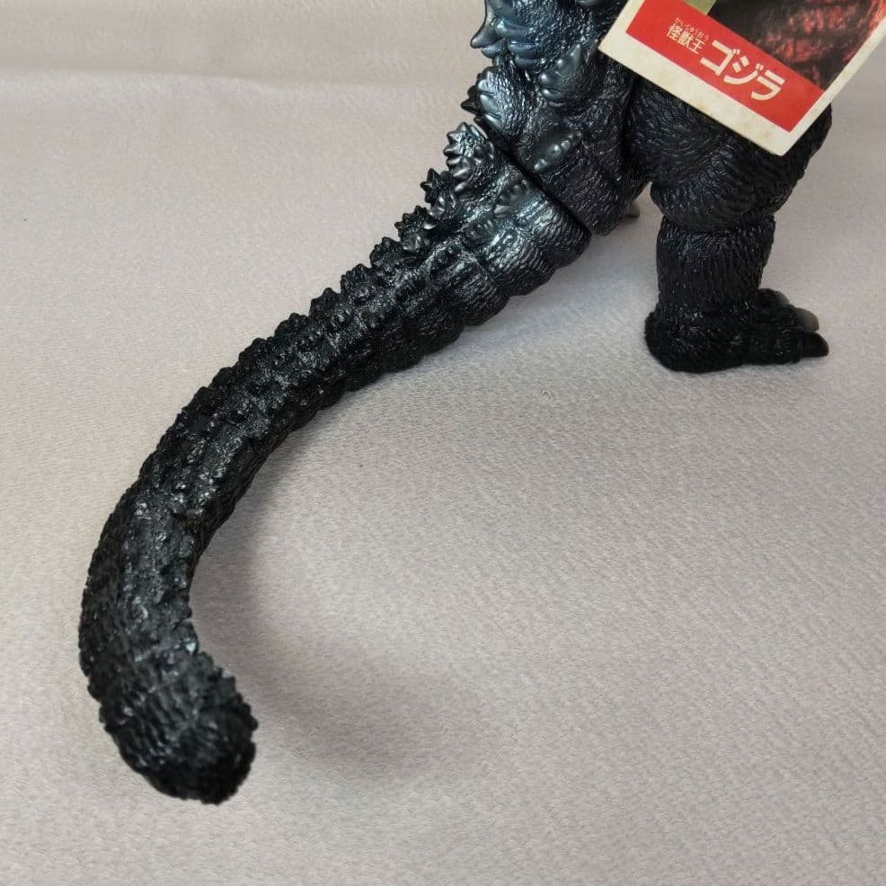 ⭐️当時物 タグ付き 怪獣王ゴジラ (vsスペースゴジラ版) ソフビ