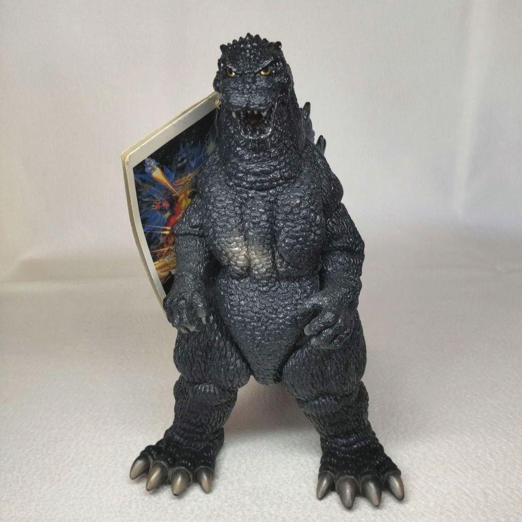 ⭐️当時物 タグ付き 怪獣王ゴジラ (vsスペースゴジラ版) ソフビ