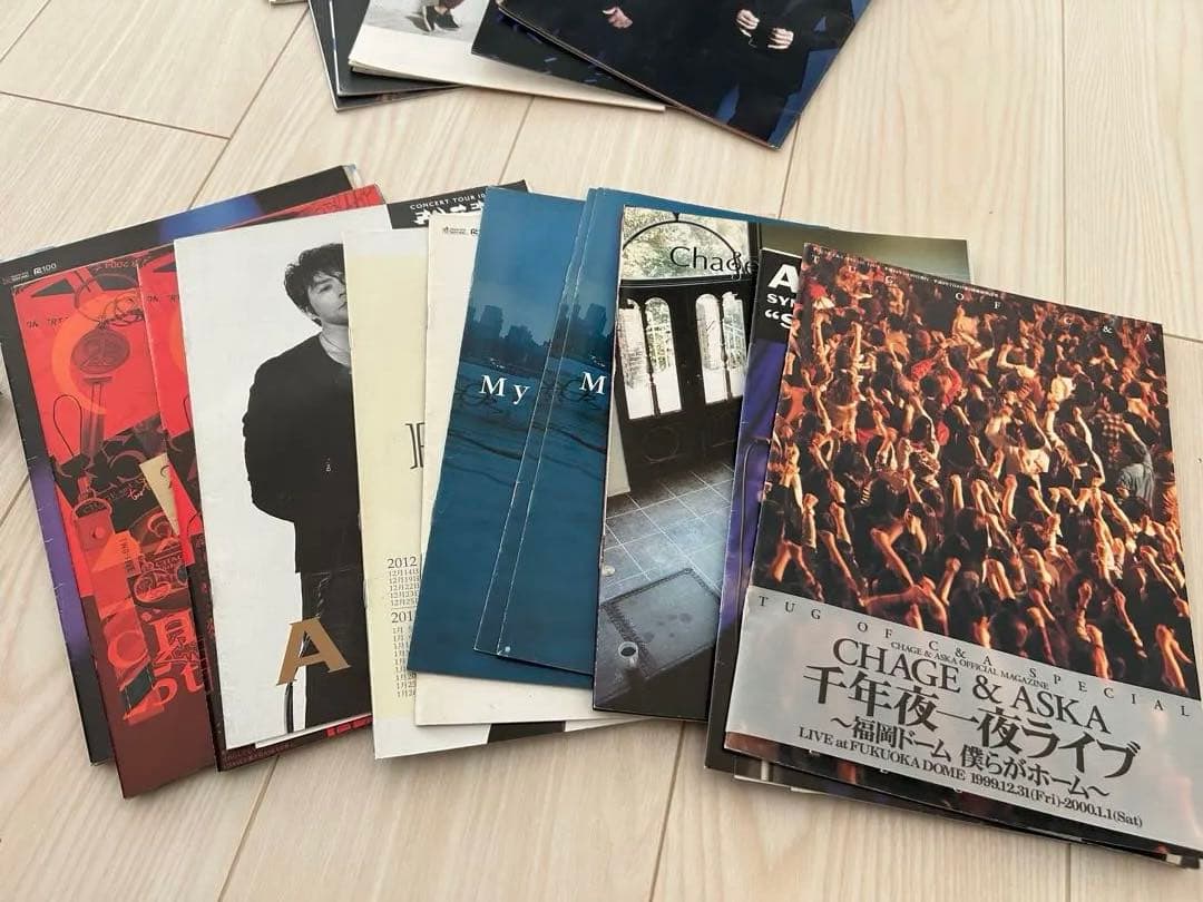 TUG of C&A 会報　CHAGEandASKA 1993年1月から最終