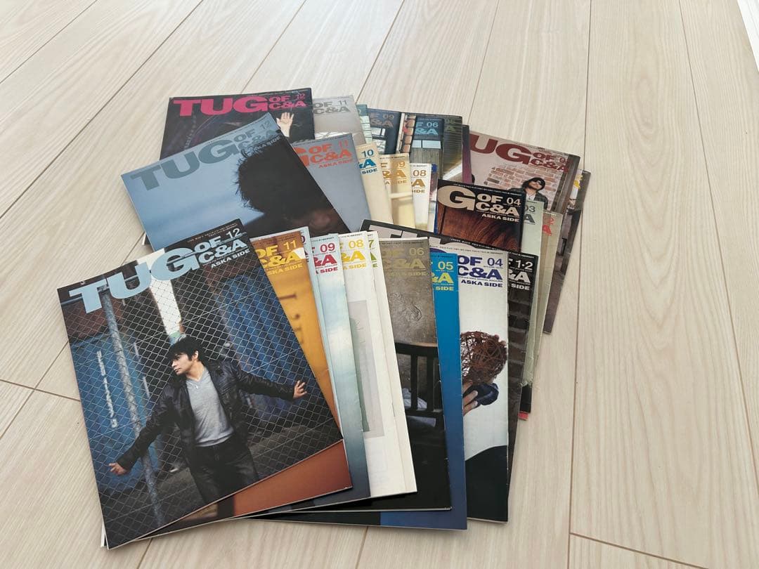 TUG of C&A 会報　CHAGEandASKA 1993年1月から最終