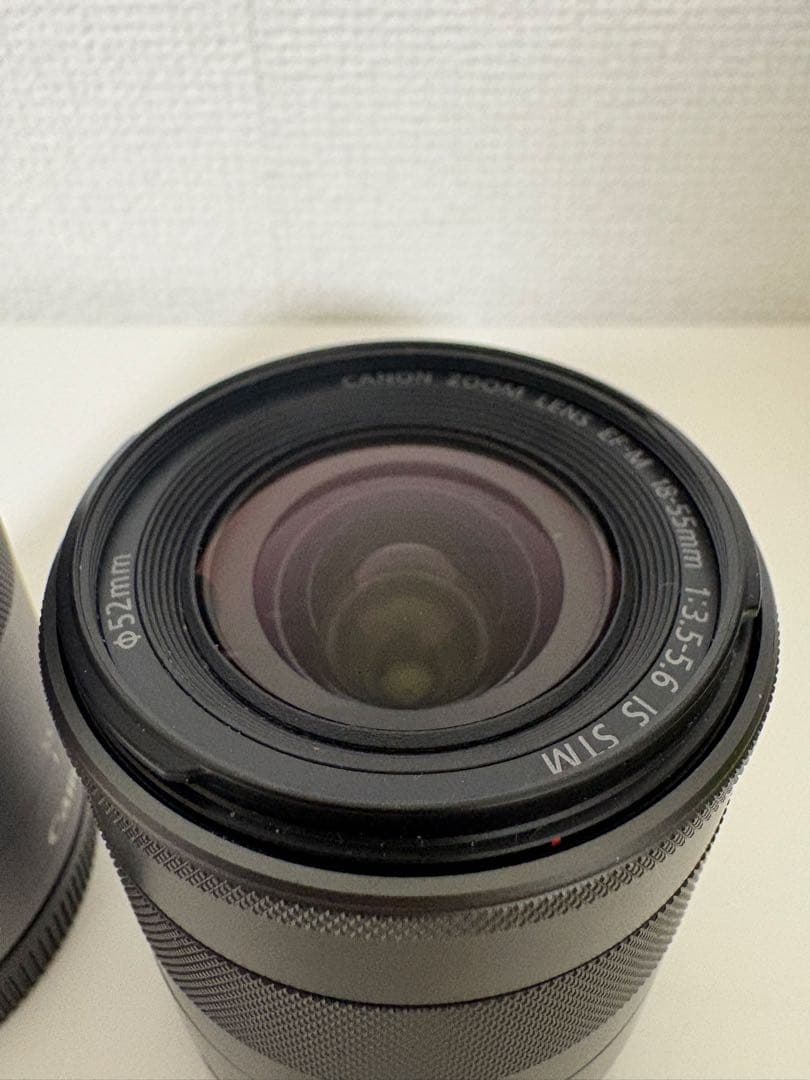 【美品・動作品】Canon EOS M3 ダブルレンズ　 純正バッテリー3個付