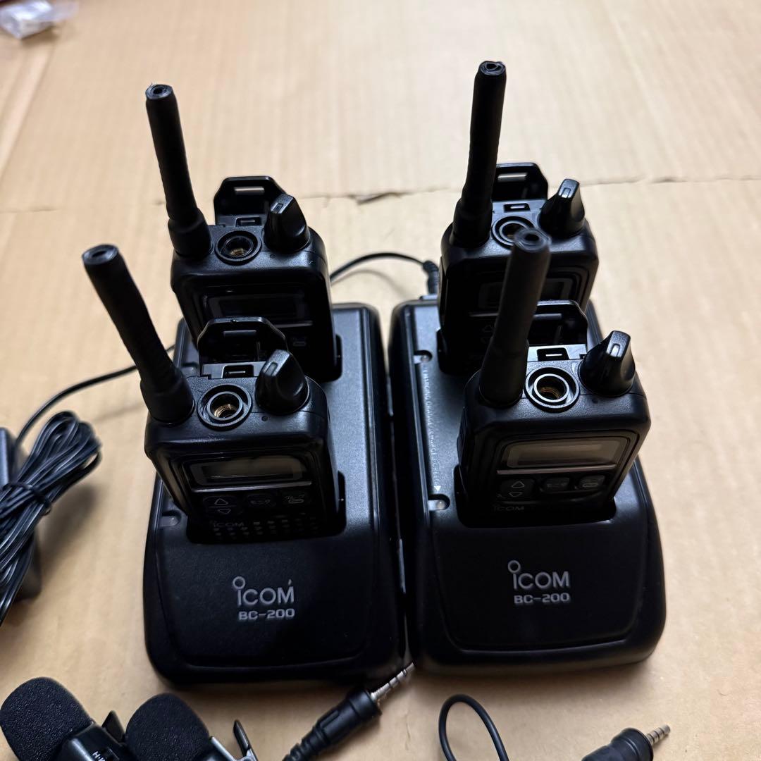 ICOM IC-4300 防水形特定小電力トランシーバー　4台フルセット