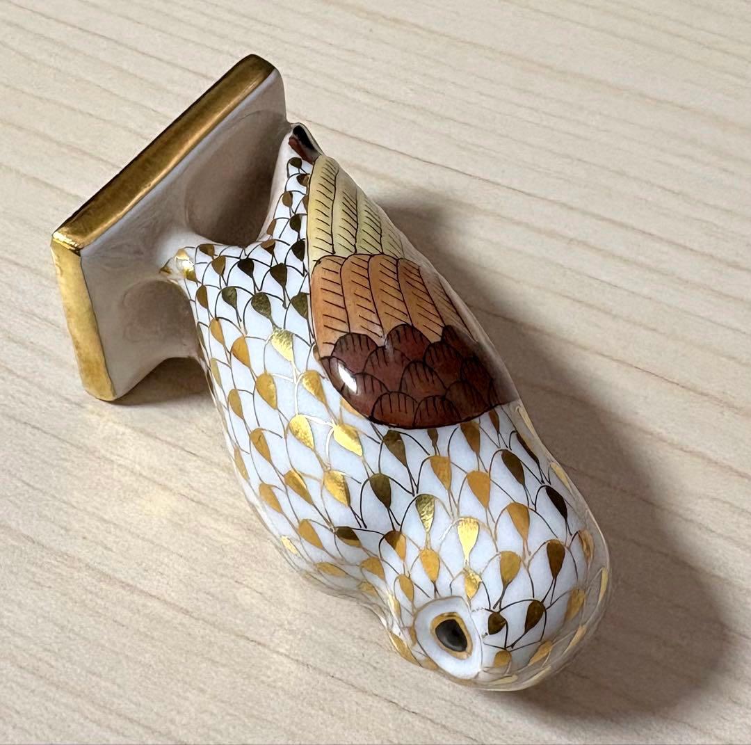 ※3000個限定品　HEREND ヘレンド　世界のふくろう　『アテナのふくろう』