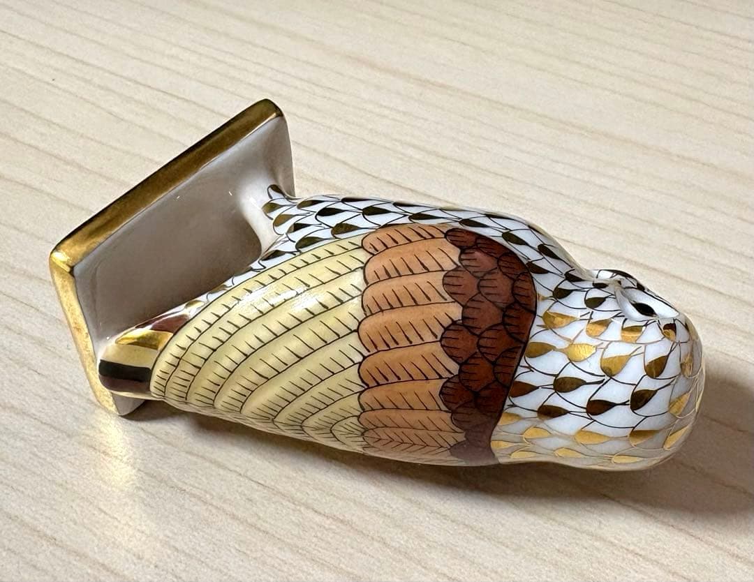 ※3000個限定品　HEREND ヘレンド　世界のふくろう　『アテナのふくろう』