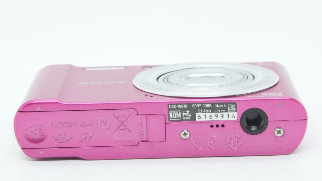 【C2175】 SONY Cyber-shot DSC-W810 ピンク ソニー