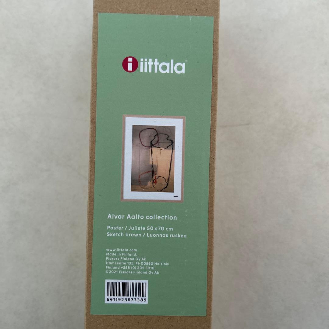 【新品 未使用】 イッタラ アートポスター アルヴァ アアルト