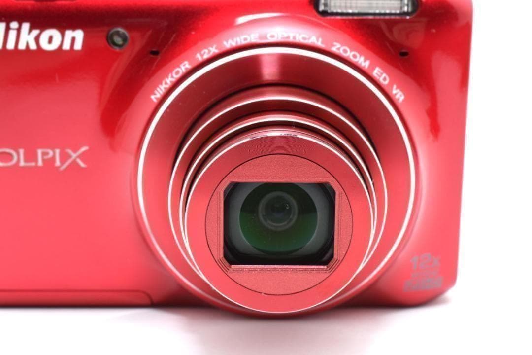 【ほぼ新品・返品保証】 Nikon COOLPIX S6400 レッド