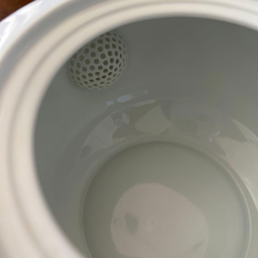 白山陶器 ブルーム ティーポット（大）＆　デザートカップ HAKUSAN