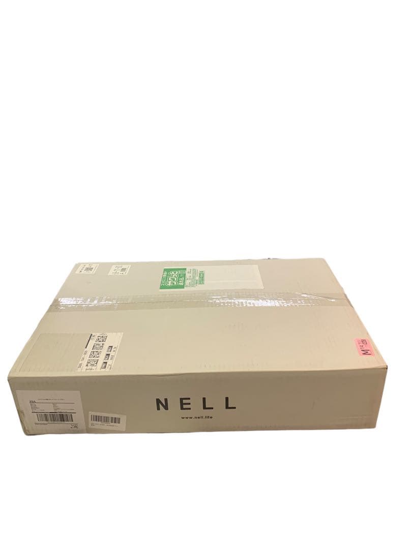 【開封済・未使用】NELL 敷きパッド シングル ゴムバンド不要 洗える グレー
