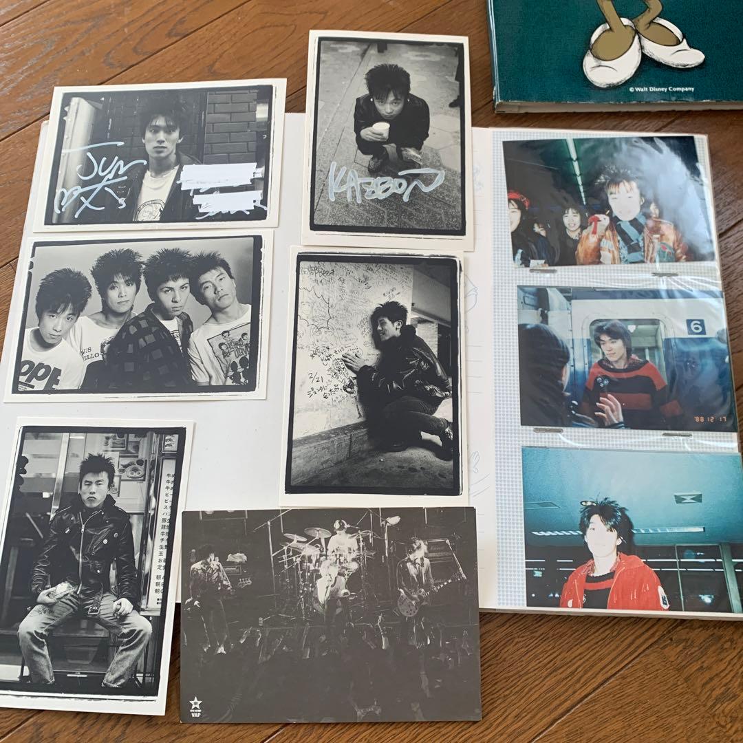 1988年ジュンスカイウォーカーズ　サイン入りポストカードと生写真100枚以上