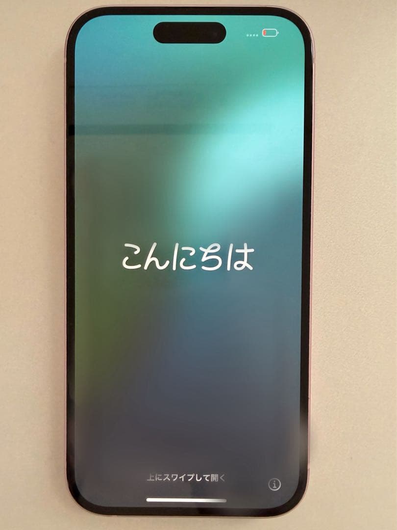 【極美品】Apple iPhone15 本体 256GB ピンク 87%
