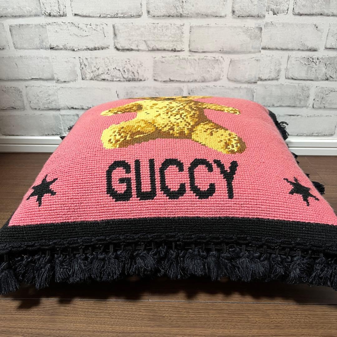 GUCCI GUCCY テディベア クッション インテリア