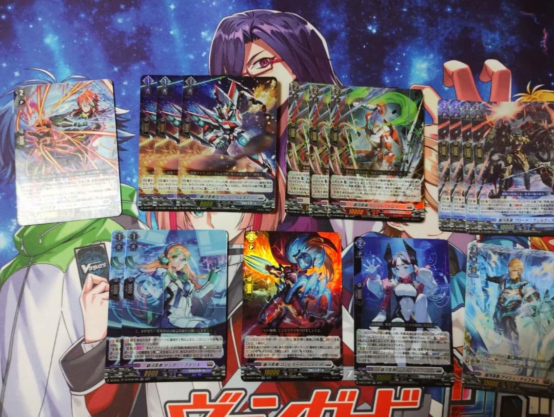 説明欄必読 ヴァンガード 銀河英勇 デッキ パーツ付き