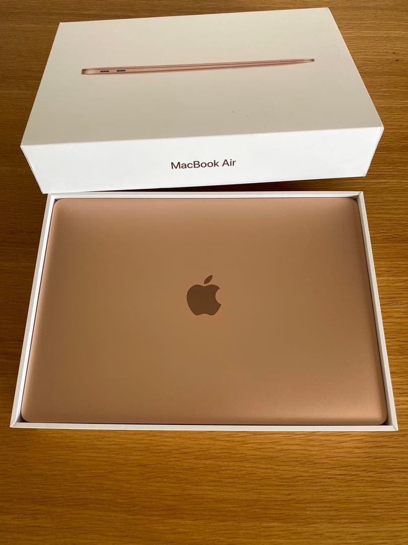 【美品】MacBook Air 2018 ローズゴールド　MacBook本体