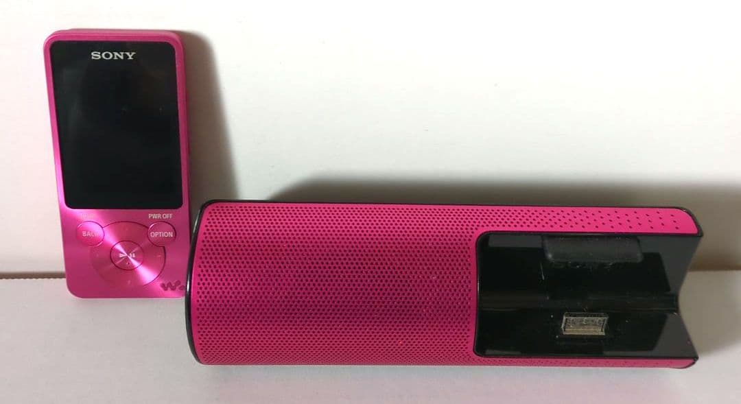 ソニー SONY ウォークマン ＜NW-S14P ピンク・スピーカー・付属品付＞