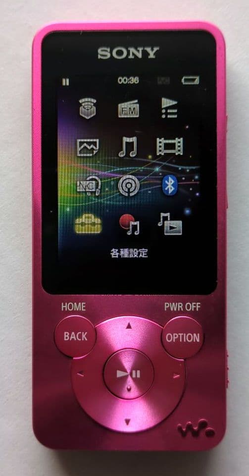 ソニー SONY ウォークマン ＜NW-S14P ピンク・スピーカー・付属品付＞