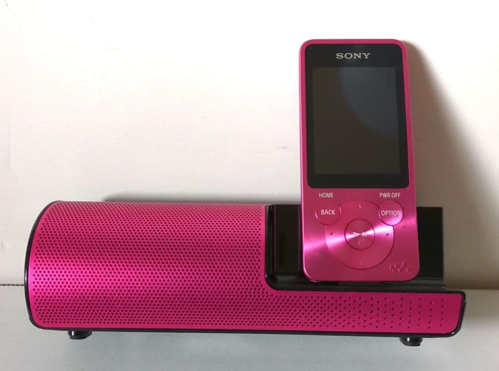 ソニー SONY ウォークマン ＜NW-S14P ピンク・スピーカー・付属品付＞